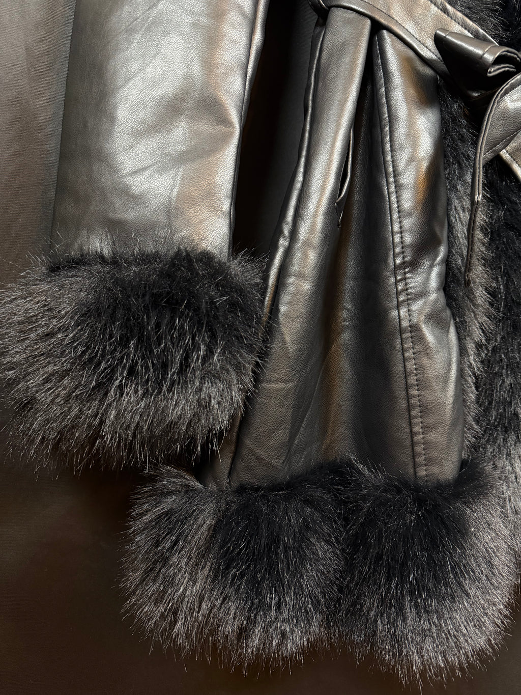 Cappotto ecopelle