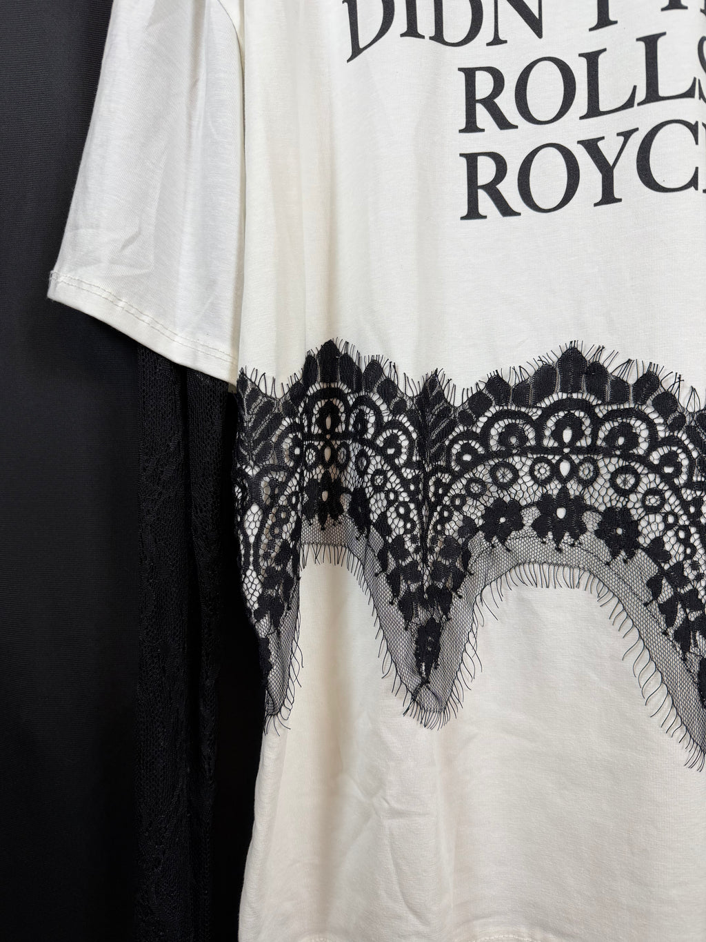 T-shirt "My dad didn't have Rolls-Royce"