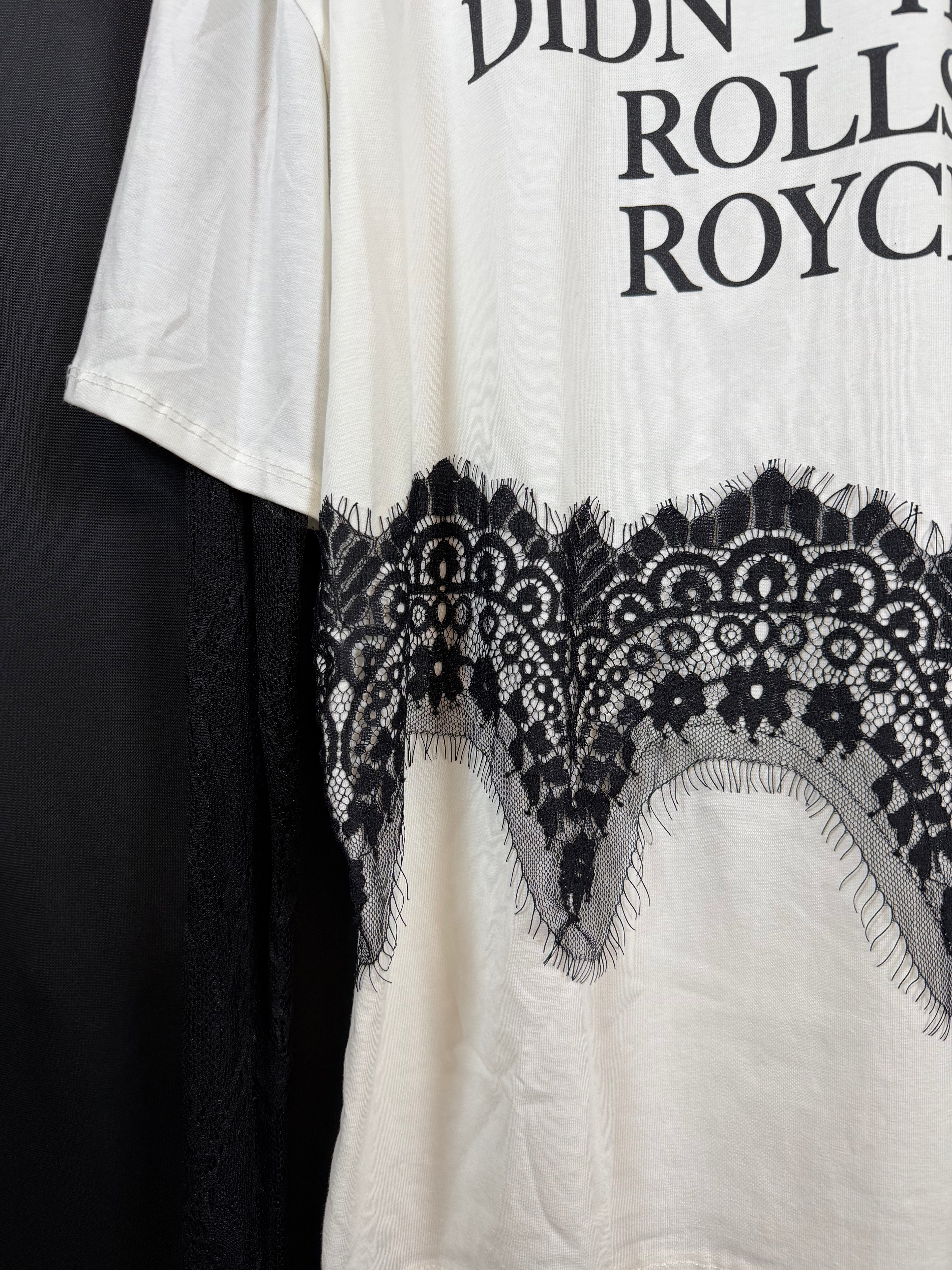 T-shirt "My dad didn't have Rolls-Royce"