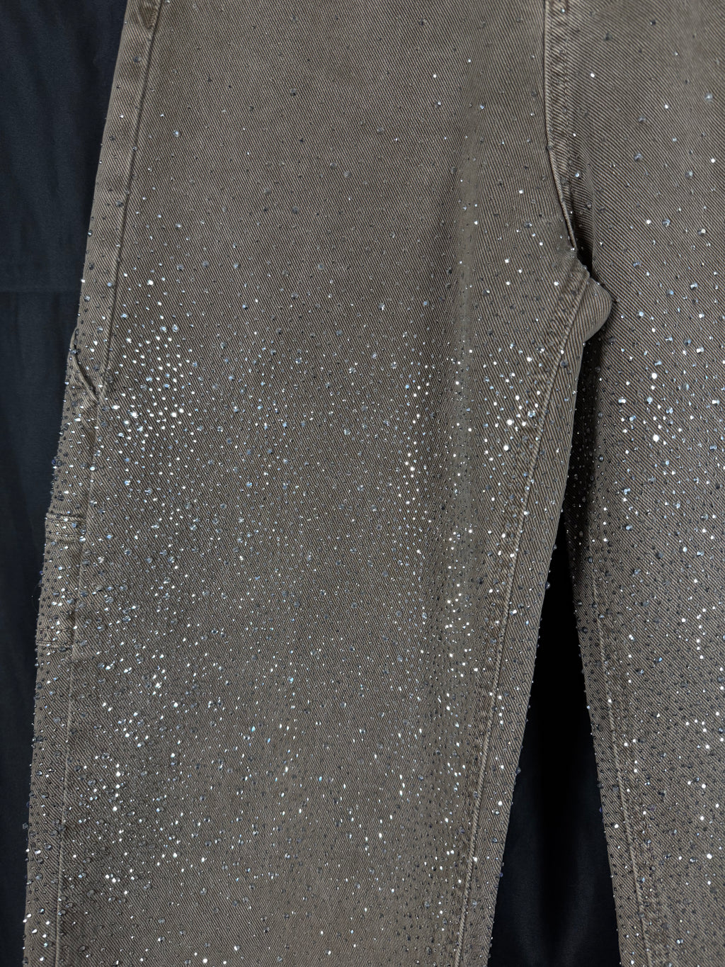 Jeans brillantinato