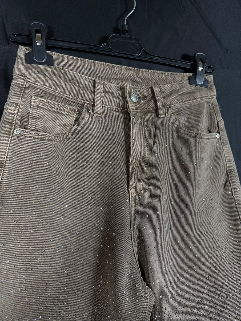 Jeans brillantinato