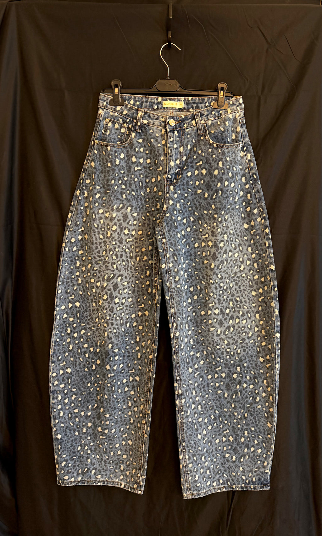 Jeans leopardo