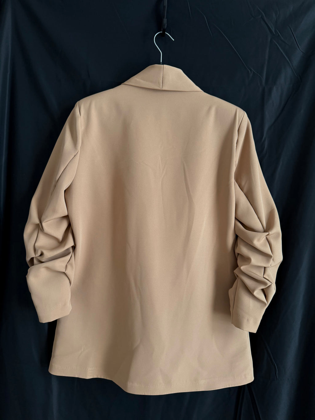 Blazer maniche ricce