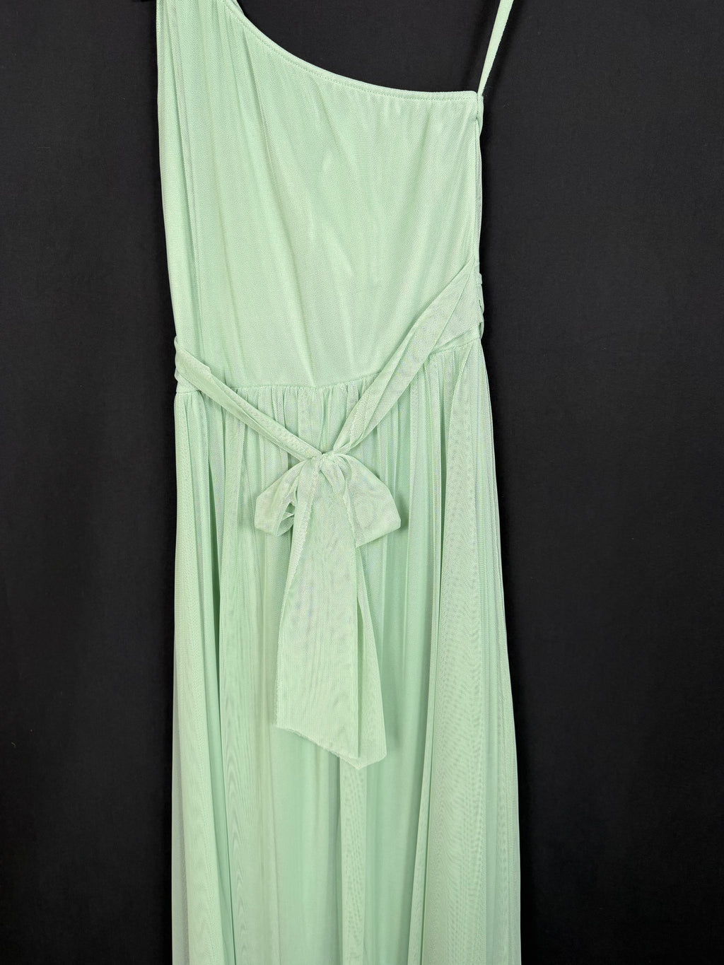 Vestito tulle monospalla