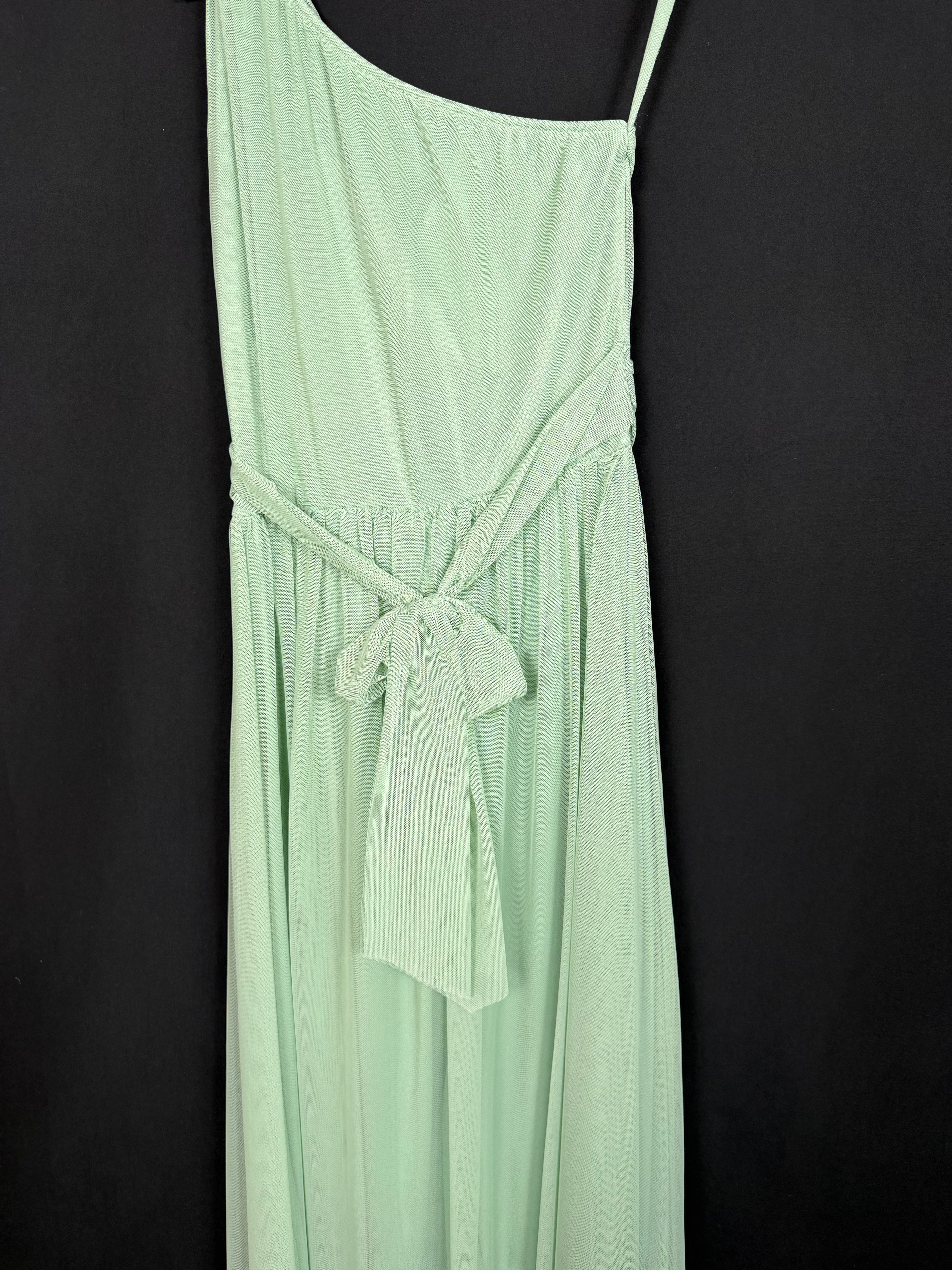 Vestito tulle monospalla