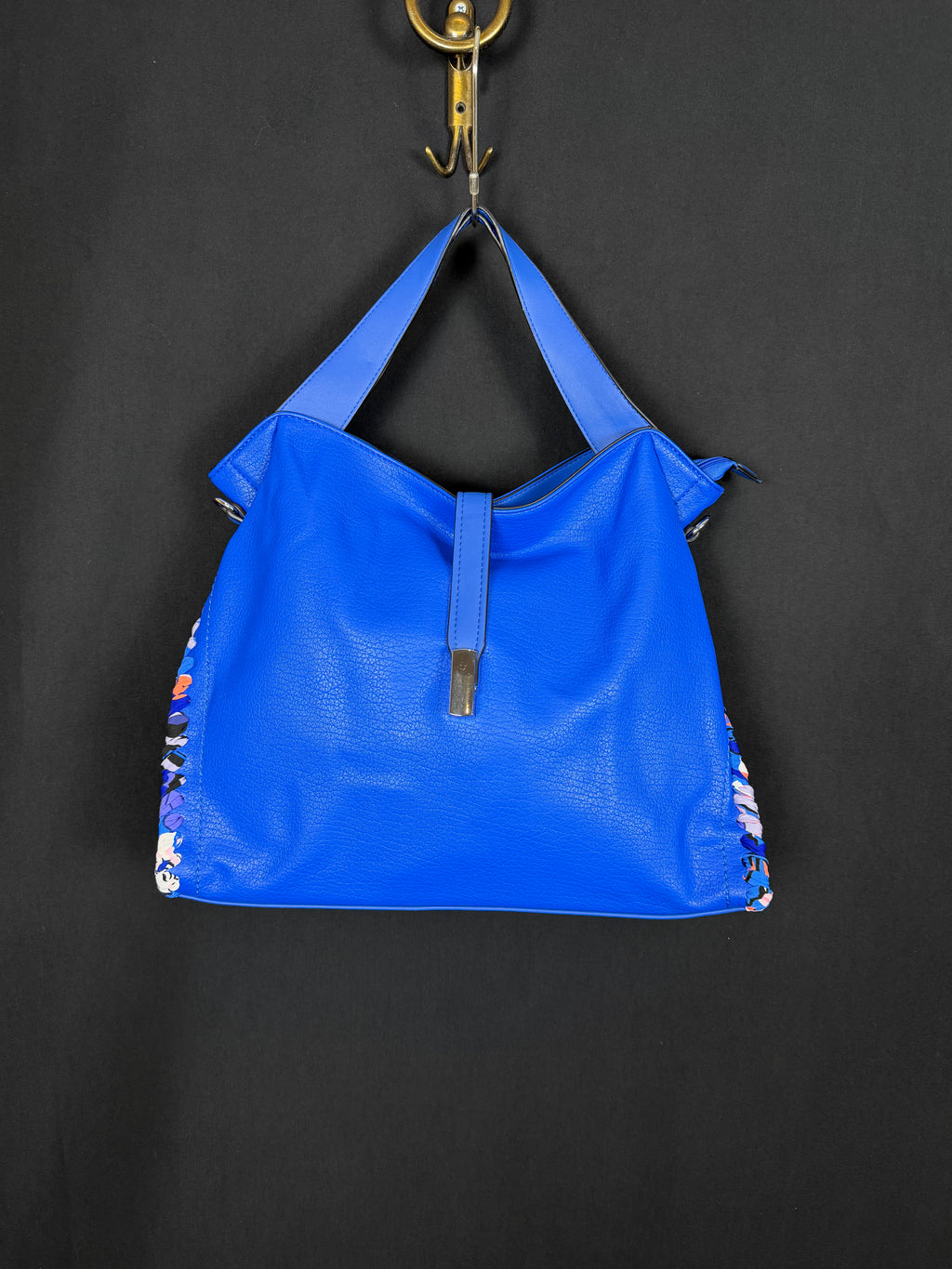 Borsa ecopelle stropicciata