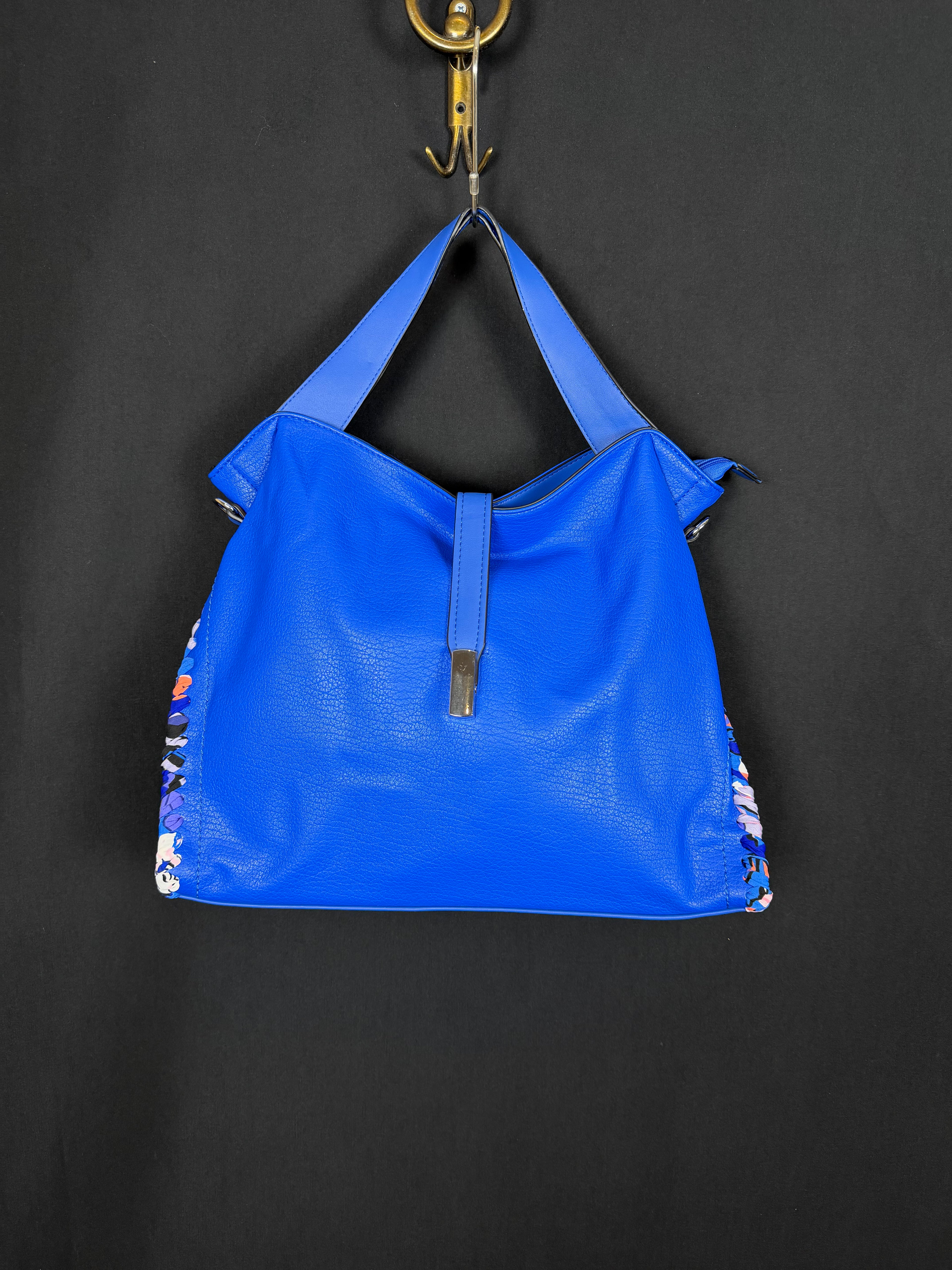 Borsa ecopelle stropicciata