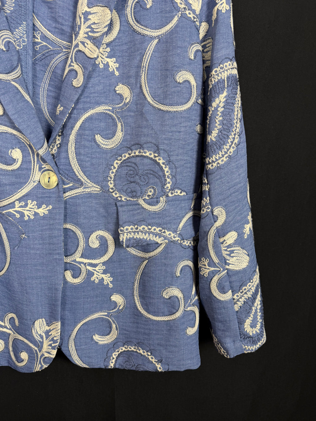 Blazer Ricamo Royal