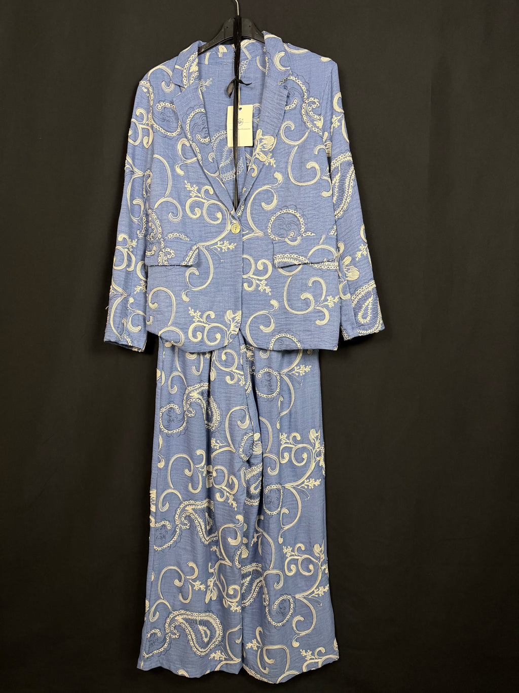 Coordinato Ricamo Royal