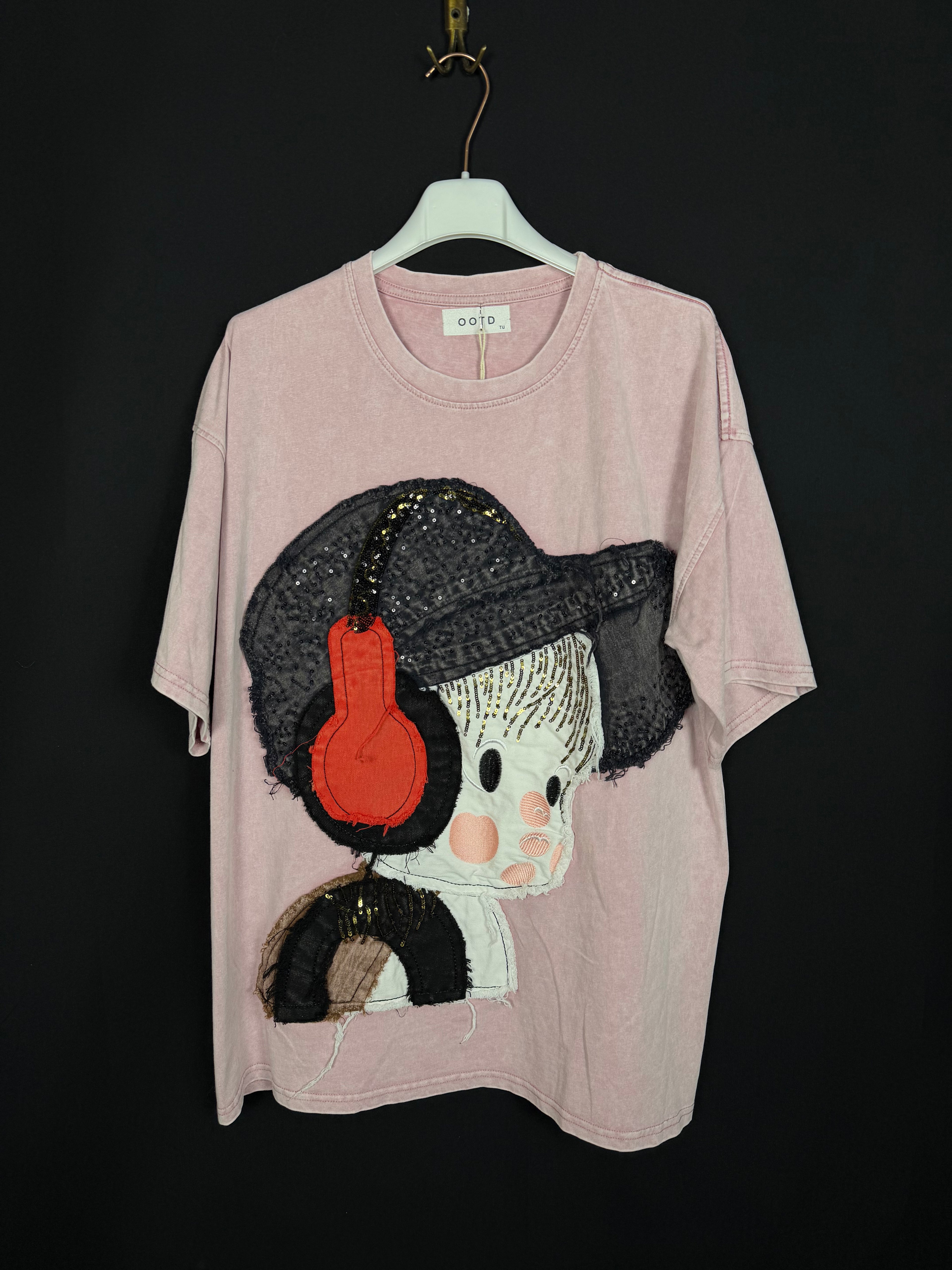 Maxi t-shirt fantasia
