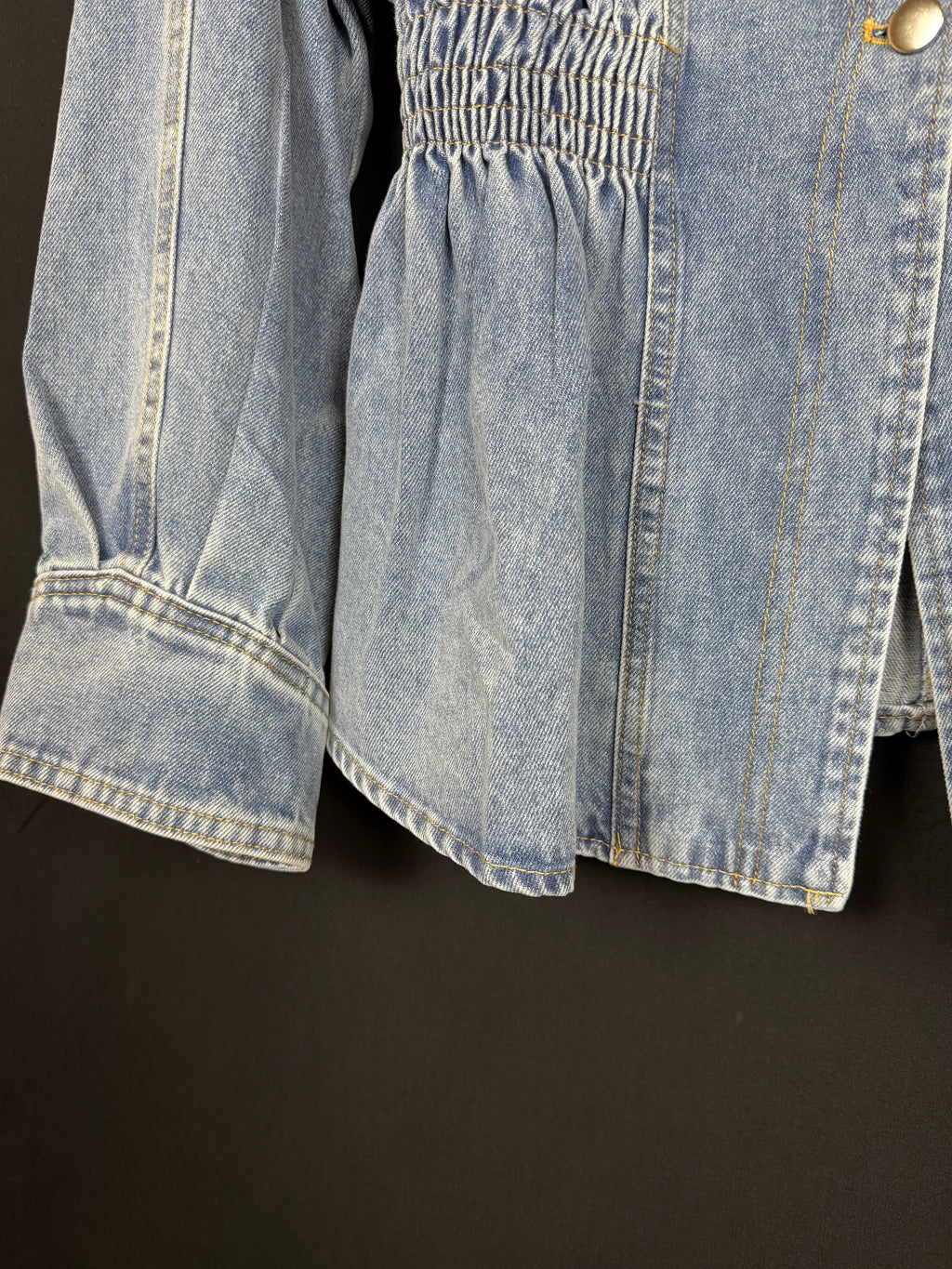 giacchetta denim curve