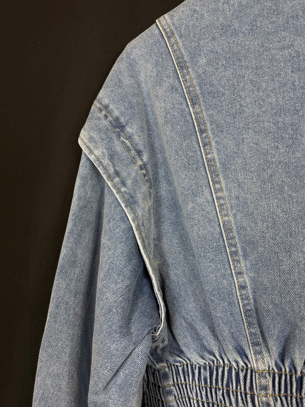 giacchetta denim curve