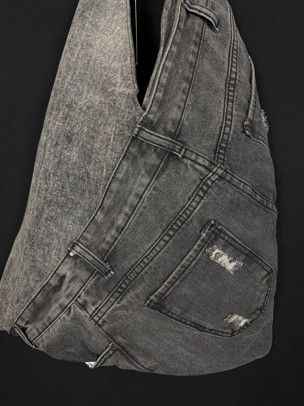 borsa cargo denim
