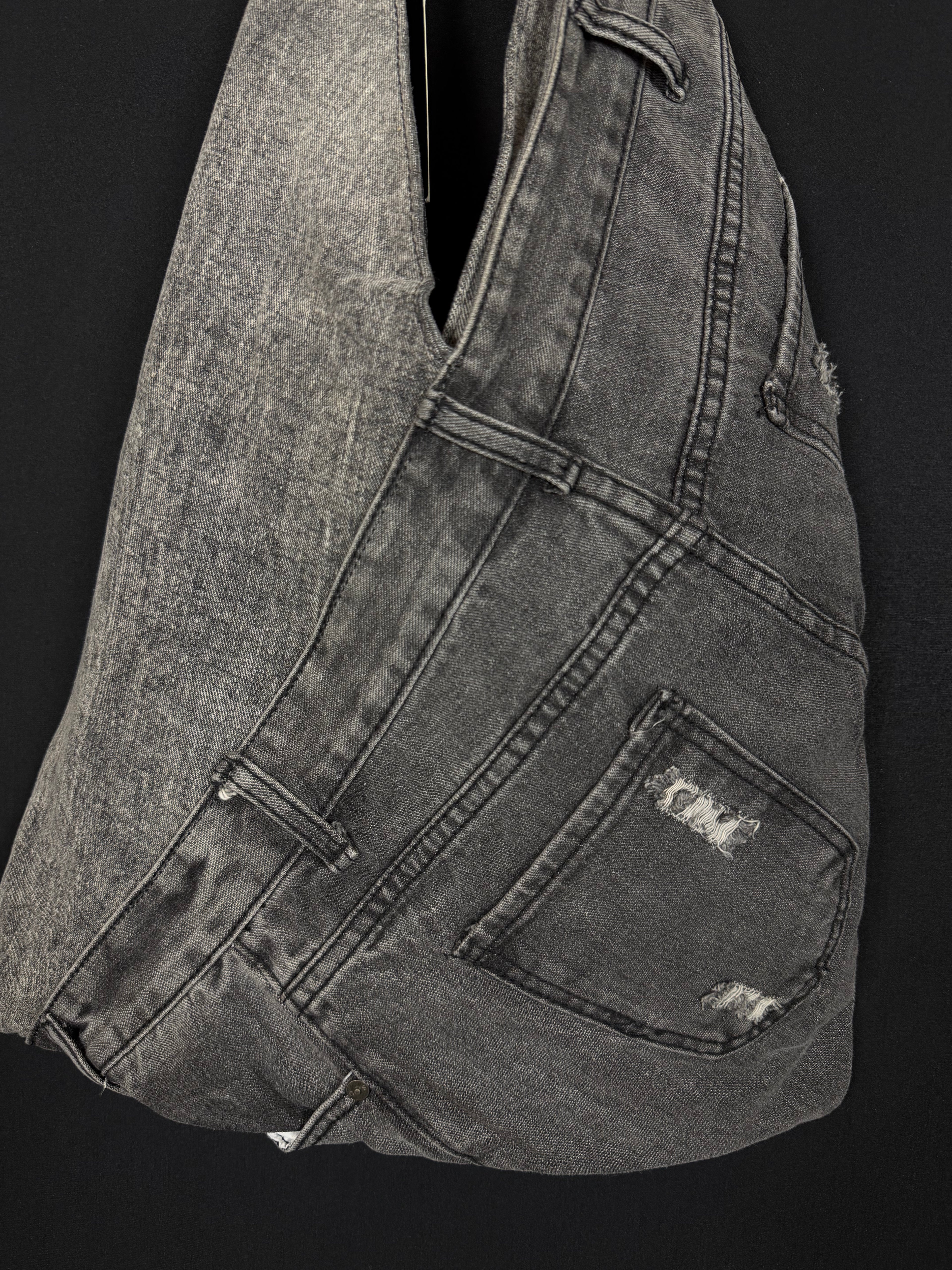 borsa cargo denim