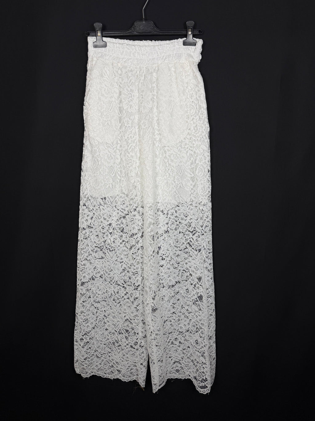 pantalone chic floreale