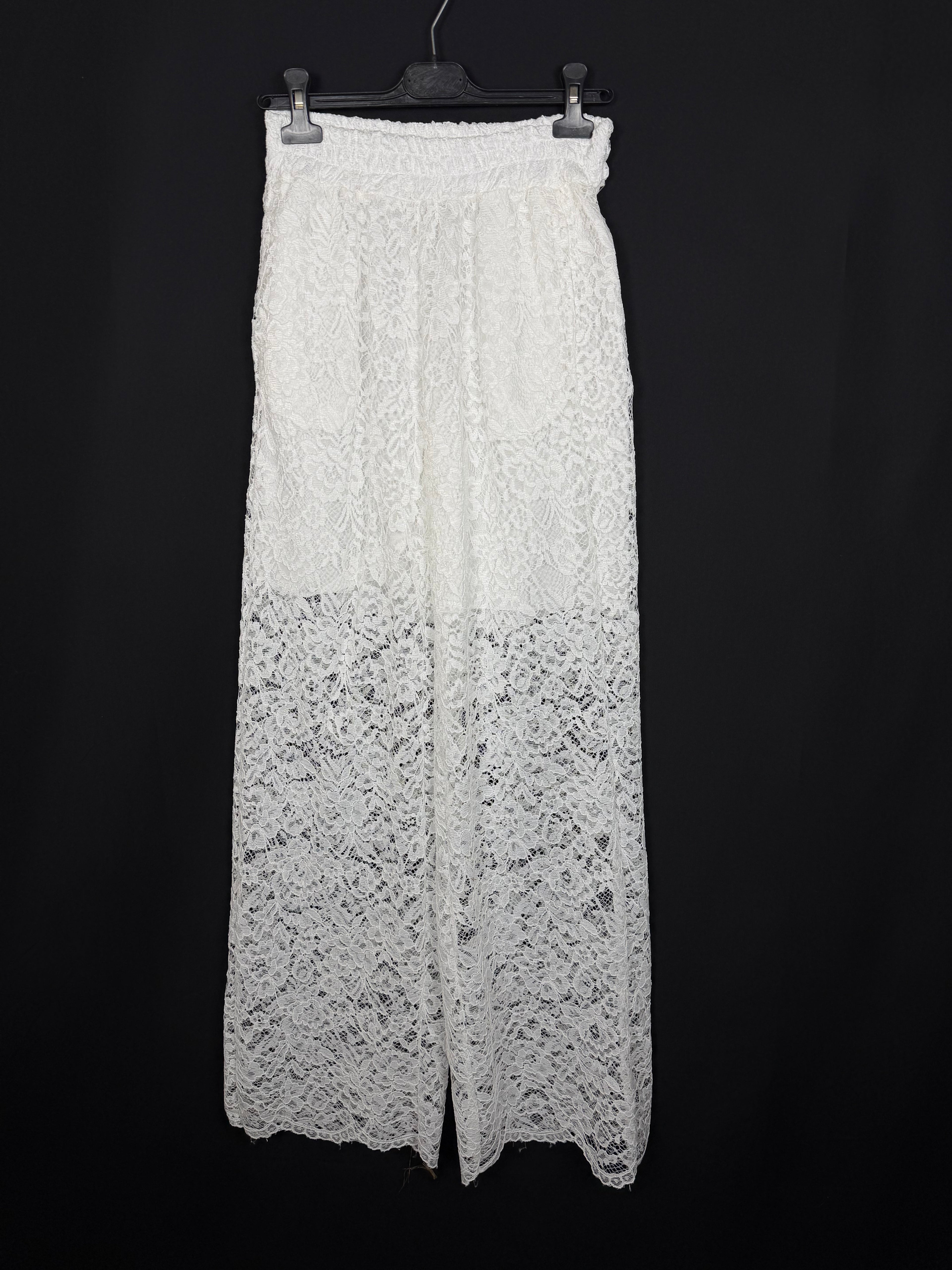 pantalone chic floreale