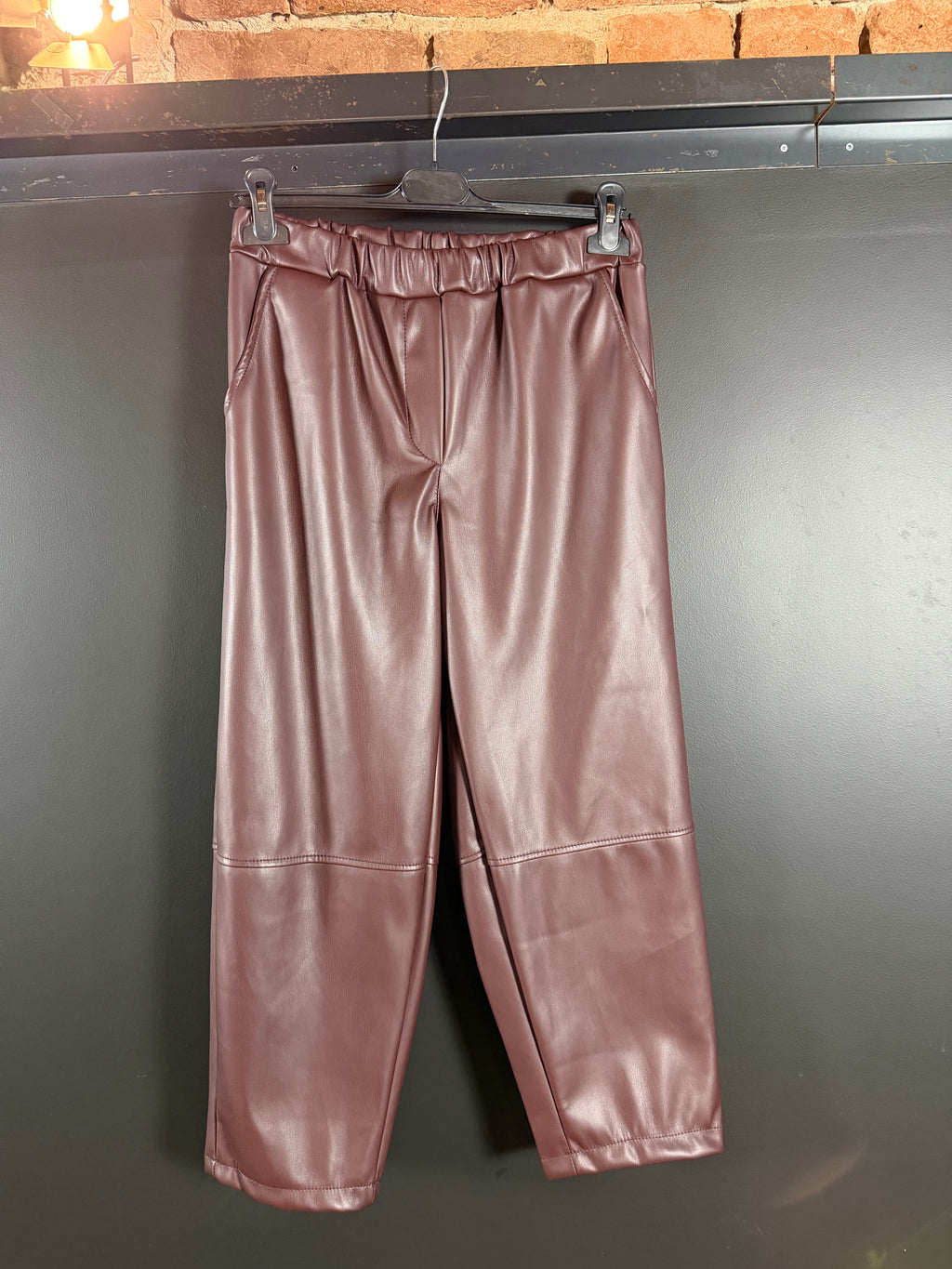 Pantalone ecopelle