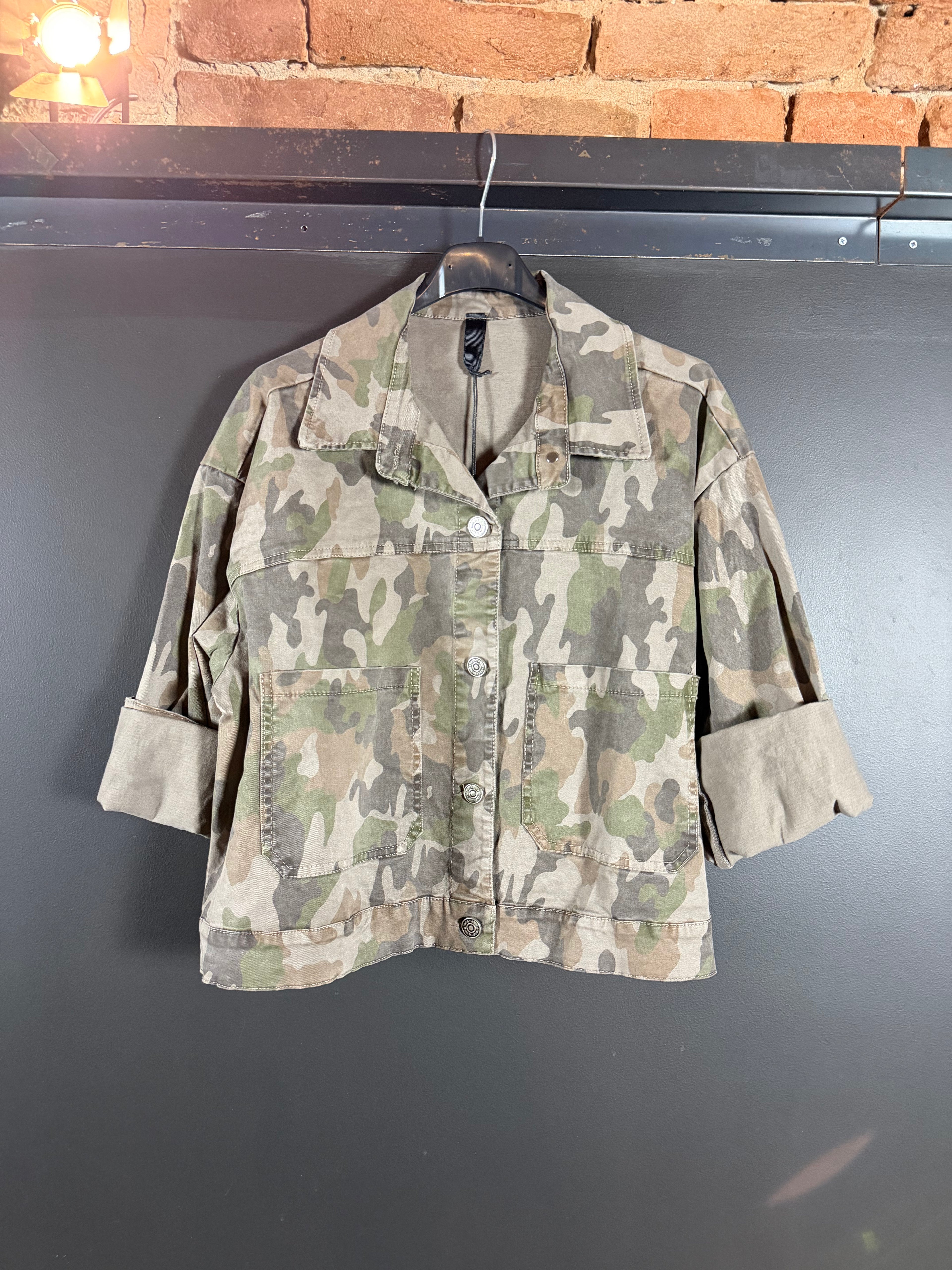 Coordinato denim camouflage