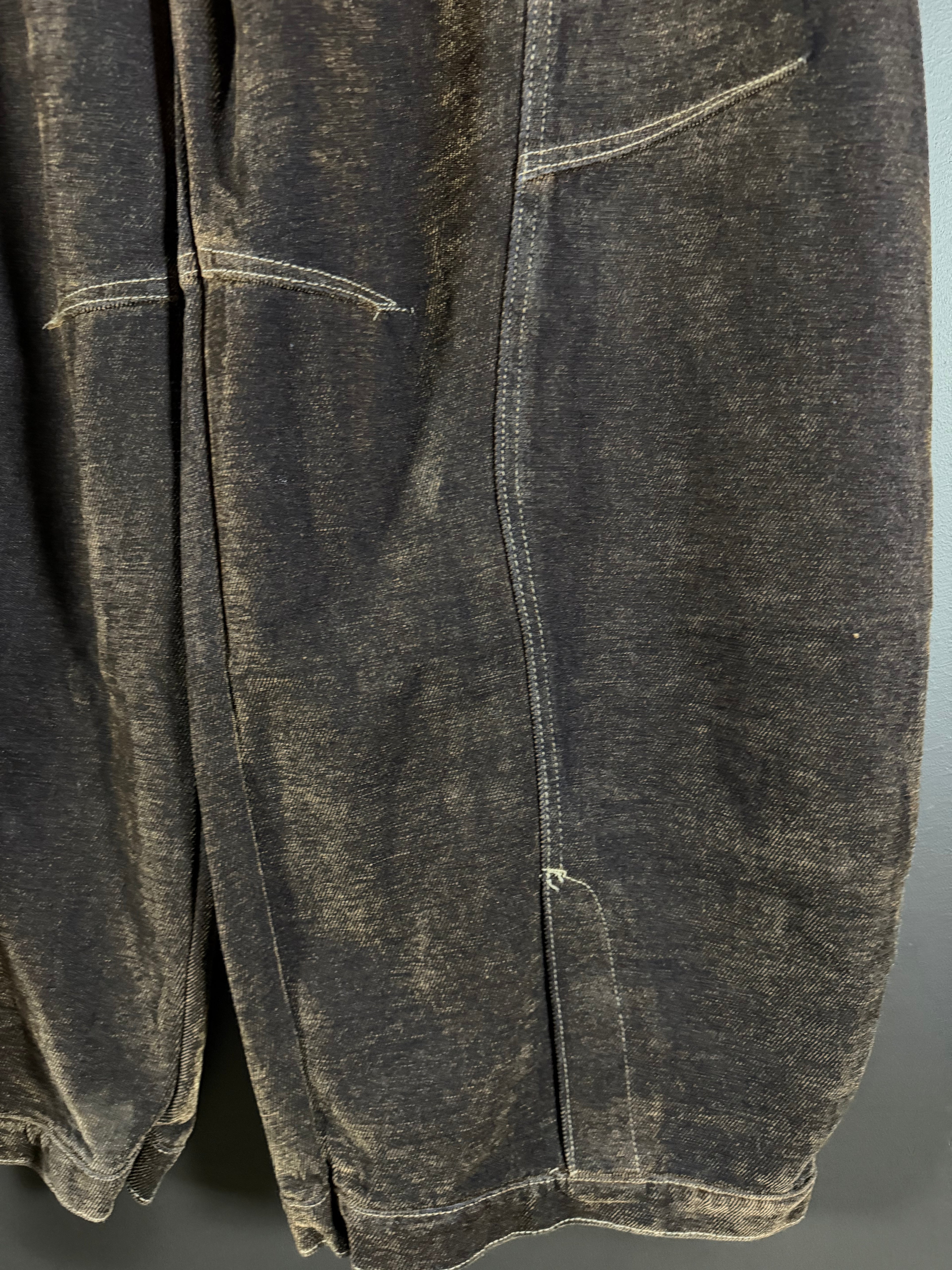 Jeans velluto over